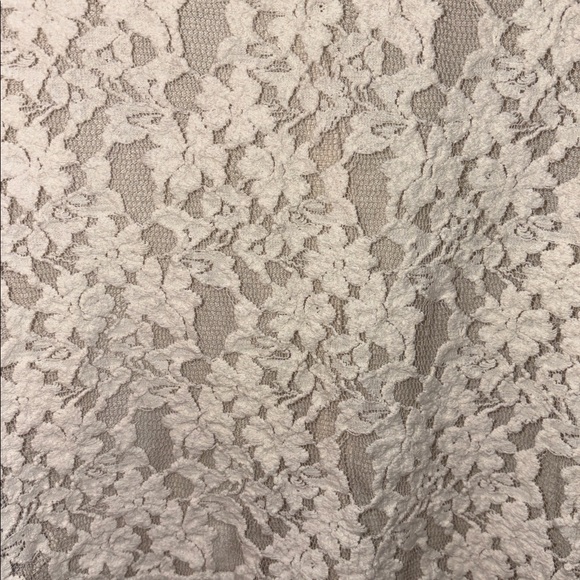 💥2/$33💥 Hollister Cream Button Up Cardigan with Lace Back - Picture 7 of 10